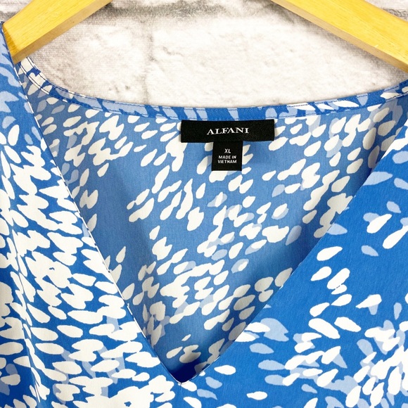 NWT: Alfani Dot Print Flowy Summer Dress - Picture 5 of 7